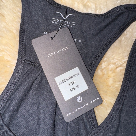 New Back to the Future DeLorean Women Size Small Tank Top Logo Black Tshirt - Picture 4 of 7